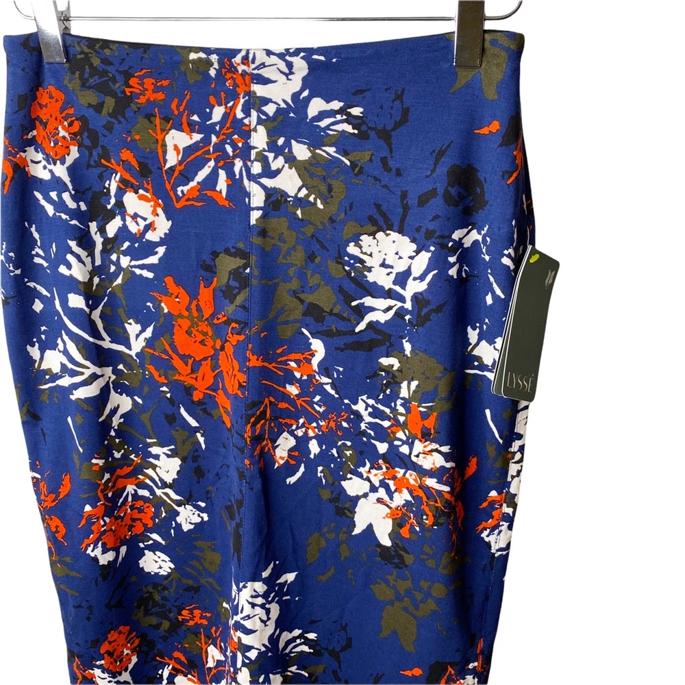 NWT Lysse Fit Palm Floral Multi High Waisted Pencil Skirt Medium - Picture 8 of 8